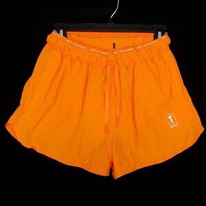1st Phorm Athletic Womens Orange Shorts Athleisure Gym Running Small